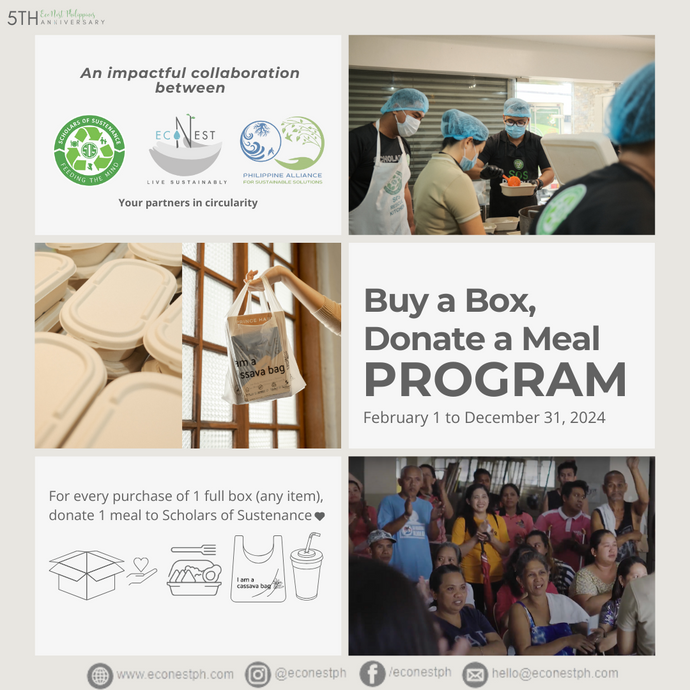 Scholars of Sustenance and EcoNest Philippines Aim to Nourish 100,000 Individuals Through Sustainability