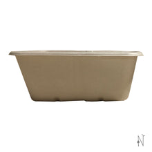 Load image into Gallery viewer, Bagasse Eco Rectangle Deep w/ Lid (1000ml)