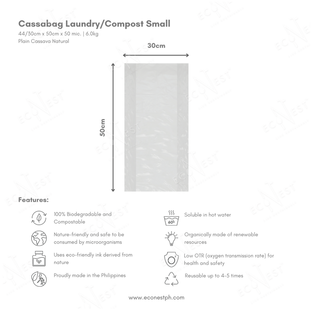 Cassabag Laundry / Compost Plain / No Print