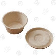 Load image into Gallery viewer, Bagasse Eco Sauce Cup w/ Lid (55ml)